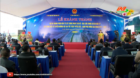 Kh&aacute;nh th&agrave;nh dự &aacute;n th&agrave;nh phần đầu tư x&acirc;y dựng Cao Bồ - Mai Sơn