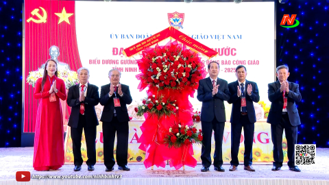 Đại hội Thi đua y&ecirc;u nước, biểu dương gương người tốt, việc tốt trong đồng b&agrave;o C&ocirc;ng gi&aacute;o tỉnh giai đoạn 2020-2025