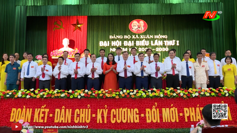 Đại hội đại biểu x&atilde; Xu&acirc;n Hồng nhiệm kỳ 2025 - 2030