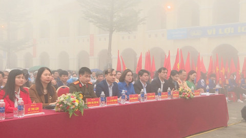 Huyện đo&agrave;n Kim Sơn ra qu&acirc;n th&aacute;ng thanh ni&ecirc;n