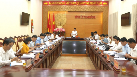 Hội nghị Ban Thường vụ Tỉnh ủy - 23/07/2025