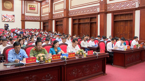 Kỳ họp thứ 7 - HĐND tỉnh kh&oacute;a XV HĐND tỉnh thảo luận tại hội trường