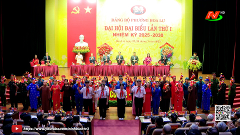Đại hội Đại biểu Đảng bộ phường Hoa Lư lần thứ I, nhiệm kỳ 2025 - 2030