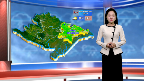 Dự b&aacute;o thời tiết khu vực tỉnh Ninh B&igrave;nh đ&ecirc;m 30, ng&agrave;y 31/12/2025