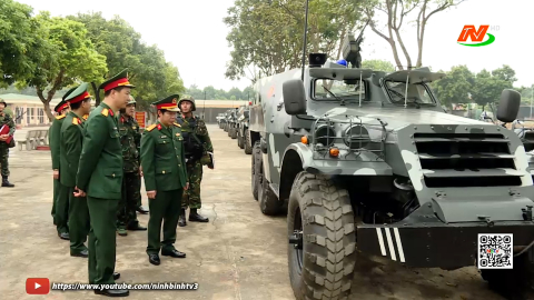 Kiểm tra c&ocirc;ng t&aacute;c sẵn s&agrave;ng chiến đấu bảo vệ Đại hội XIV của Đảng