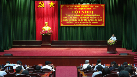 Tiếp x&uacute;c cử tri trước kỳ họp thường lệ giữa năm 2026, HĐND tỉnh
