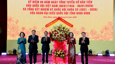 Gặp mặt kỷ niệm 80 năm Ng&agrave;y Tổng tuyển cử đầu ti&ecirc;n bầu Quốc hội Việt Nam
