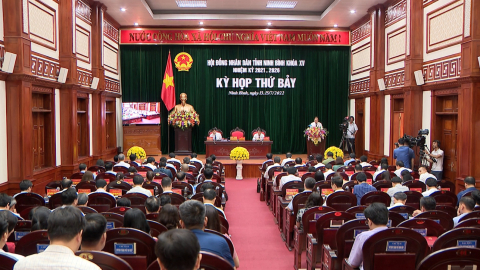 Kỳ họp thứ 7 - HĐND tỉnh kh&oacute;a XV Th&agrave;nh c&ocirc;ng tốt đẹp