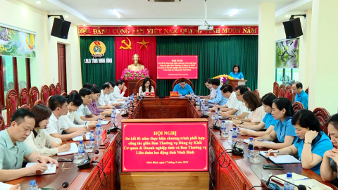 Tăng cường c&ocirc;ng t&aacute;c phối hợp trong thực hiện nhiệm vụ