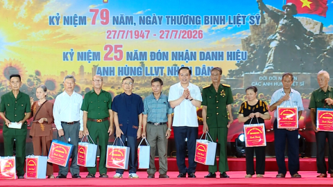 Chương tr&igrave;nh nghệ thuật kỷ niệm 79 năm Ng&agrave;y Thương binh - Liệt sĩ.