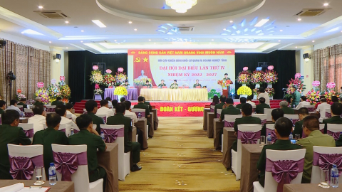 Đại hội đại biểu Hội CCB khối Cơ quan v&agrave; Doanh nghiệp tỉnh nhiệm kỳ 2022 - 2027