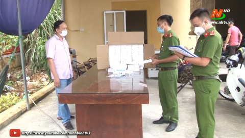 Thu giữ 1000 que Test nhanh COVID-19 kh&ocirc;ng r&otilde; nguồn gốc
