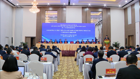 Hội thảo l&yacute; luận lần thứ 20 giữa Đảng cộng sản Việt Nam v&agrave; Đảng cộng sản Trung Quốc