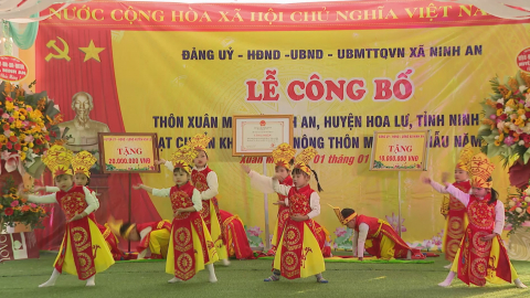 Th&ocirc;n Xu&acirc;n Mai đạt chuẩn khu d&acirc;n cư n&ocirc;ng th&ocirc;n mới kiểu mẫu