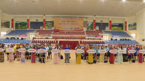 Khai mạc Giải thể thao Đảng bộ Khối Cơ quan v&agrave; Doanh nghiệp tỉnh