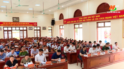 Đại biểu HĐND tỉnh tiếp x&uacute;c cử tri huyện Nho Quan