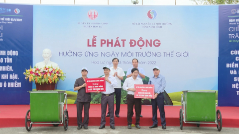 C&aacute;c địa phương hưởng ứng ng&agrave;y m&ocirc;i trường thế giới năm 2022