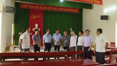 Thẩm định c&aacute;c ti&ecirc;u ch&iacute; NTM tại x&atilde; Kim Mỹ, Kim T&acirc;n, huyện Kim Sơn