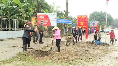 X&acirc;y dựng m&ocirc; h&igrave;nh " đường c&acirc;y phụ nữ " tại x&atilde; Y&ecirc;n Sơn
