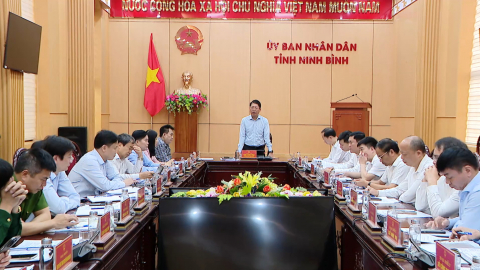 R&agrave; so&aacute;t tiến độ chuẩn bị, tổ chức c&aacute;c hoạt động tại Lễ hội Hoa Lư năm 2026