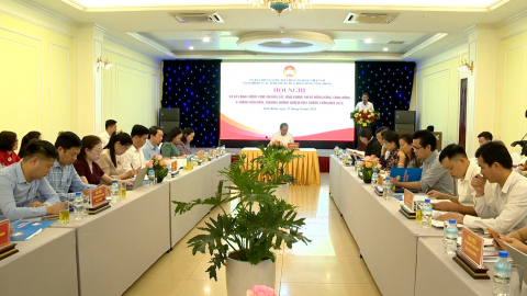 Sơ kết c&ocirc;ng t&aacute;c Mặt trận Cụm thi đua c&aacute;c tỉnh Trung du v&agrave; Đồng bằng s&ocirc;ng Hồng