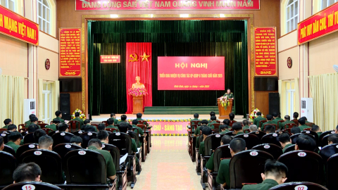 Triển khai nhiệm vụ quốc ph&ograve;ng, qu&acirc;n sự địa phương 6 th&aacute;ng cuối năm 2025