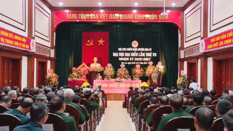 Đại hội đại biểu Hội cựu chiến binh huyện Hoa Lư lần thứ VII