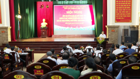 Tổ đại biểu HĐND tỉnh số 8 tiếp x&uacute;c cử tri trước kỳ họp thường lệ giữa năm 2026