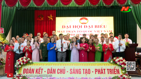 Đại hội đại biểu Mặt trận Tổ quốc Việt Nam c&aacute;c x&atilde;, phường lần thứ I, nhiệm kỳ 2025-2030