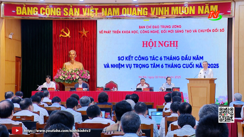 Ban Chỉ đạo Trung ương về ph&aacute;t triển khoa học, c&ocirc;ng nghệ, đổi mới s&aacute;ng tạo v&agrave; chuyển đổi số sơ kết 6 th&aacute;ng đầu năm