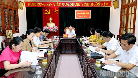 G&oacute;p &yacute; dự thảo quy định tổ chức bộ m&aacute;y cơ quan B&aacute;o v&agrave; PTTH cấp Tỉnh