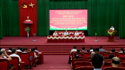 Đại biểu HĐND tỉnh tiếp x&uacute;c cử tri c&aacute;c x&atilde; T&acirc;n Thanh, Li&ecirc;m H&agrave;, Thanh Li&ecirc;m, Thanh L&acirc;m, Thanh B&igrave;nh trước kỳ họp thường lệ giữa năm 2026