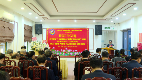 Hội Đ&ocirc;ng y tỉnh kỷ niệm 71 năm Ng&agrave;y Thầy thuốc Việt Nam