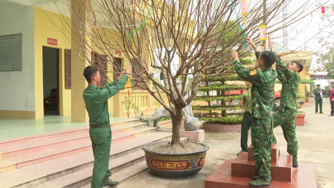 Tết của những người l&iacute;nh bi&ecirc;n ph&ograve;ng