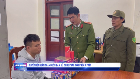 Quyết liệt ngăn chặn bu&ocirc;n b&aacute;n, sử dụng ph&aacute;o tr&aacute;i ph&eacute;p dịp Tết
