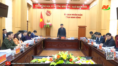 Hội nghị thống nhất nội dung tr&igrave;nh tại Kỳ họp thường lệ cuối năm 2025, HĐND tỉnh kh&oacute;a XV