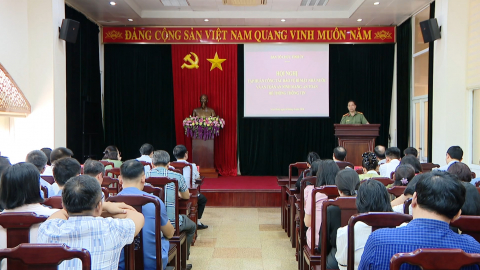 Tập huấn c&ocirc;ng t&aacute;c bảo vệ b&iacute; mật nh&agrave; nước v&agrave; an to&agrave;n th&ocirc;ng tin