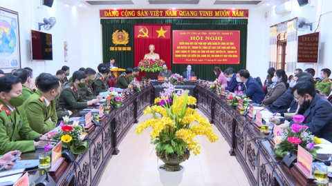 Triển khai quy chế phối hợp giữa Đảng ủy C&ocirc;ng an tỉnh với c&aacute;c Huyện, Th&agrave;nh ủy