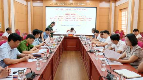 Hội nghị r&uacute;t kinh nghiệm c&ocirc;ng t&aacute;c lấy mẫu h&agrave;i cốt Liệt sĩ