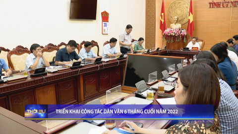 Triển khai c&ocirc;ng t&aacute;c d&acirc;n vận 6 th&aacute;ng cuối năm 2022