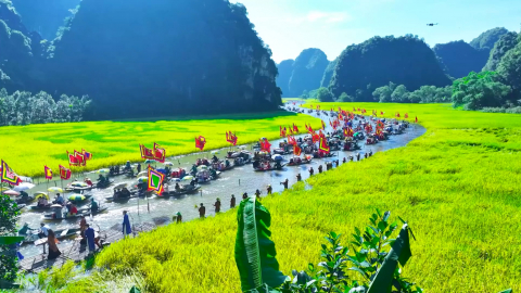 Dấu ấn du lịch Ninh B&igrave;nh 9 th&aacute;ng đầu năm 2026