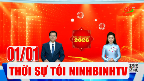 Thời sự Tối NinhBinhTV - 1/1/2026