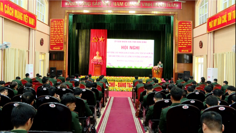 Hiệp đồng c&ocirc;ng t&aacute;c tuyển qu&acirc;n v&agrave; huấn luyện, diễn tập lực lượng dự bị động vi&ecirc;n năm 2026