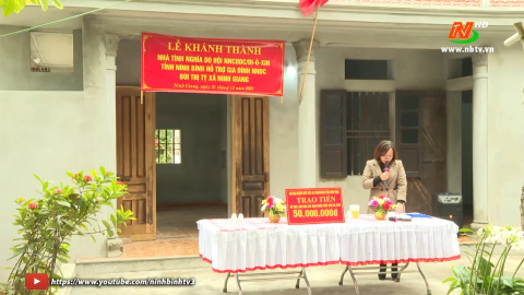 Kh&aacute;nh th&agrave;nh nh&agrave; cho nạn nh&acirc;n chất độc da cam