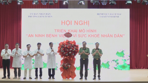 X&acirc;y dựng m&ocirc; h&igrave;nh &ldquo;An ninh Bệnh viện - V&igrave; sức khoẻ Nh&acirc;n d&acirc;n"