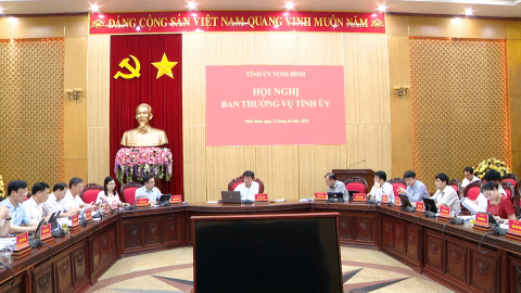 Hội nghị Ban Thường vụ Tỉnh ủy - 22/4/2026