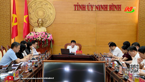  Hội nghị Ban Thường vụ Tỉnh ủy - 5/8/2026