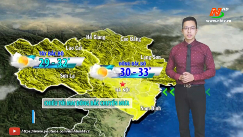 Bản tin Dự b&aacute;o thời tiết đ&ecirc;m 03 ng&agrave;y 04/10/2021
