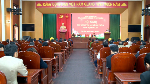 Đại biểu Quốc hội tỉnh tiếp x&uacute;c cử tri c&aacute;c phường: Kim Bảng, L&yacute; Thường Kiệt, Kim Thanh sau Kỳ họp thứ 10, Quốc hội kho&aacute; XV