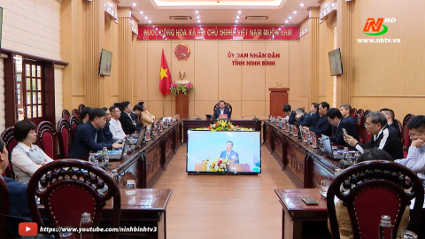 Hội nghị trực tuyến tổng kết Ng&agrave;nh Giao th&ocirc;ng Vận tải năm 2024